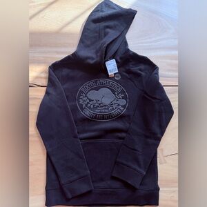 ROOTS Black Hoodie Sweatshirt - NWT Size XXL
